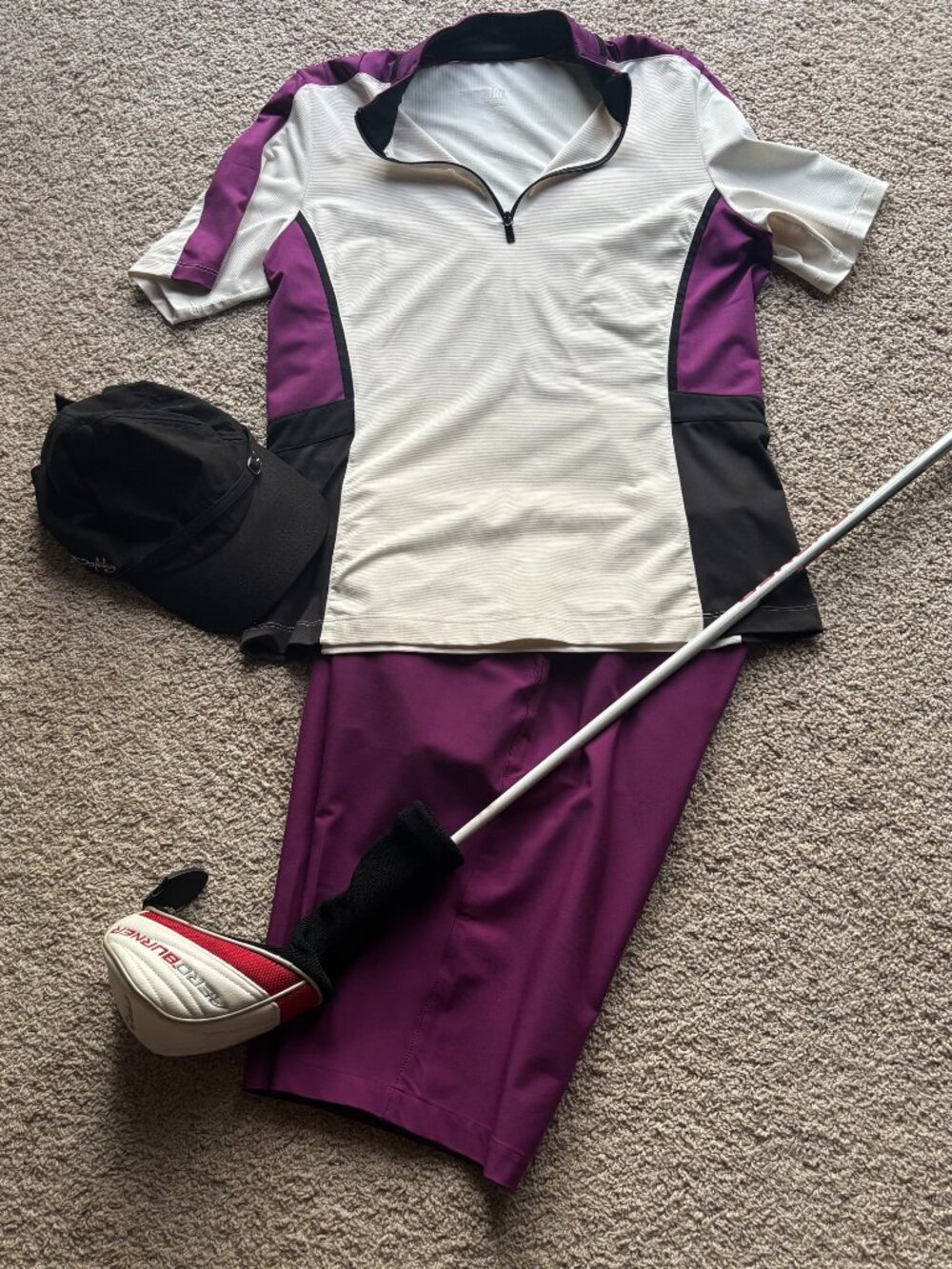 Coordinated Women's Golf Outfit